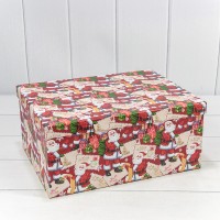 Коробки Прямоугольные Набор 1/10 34*26*15,3 "Новый год"-3089 1/6 Арт: 730604/3088