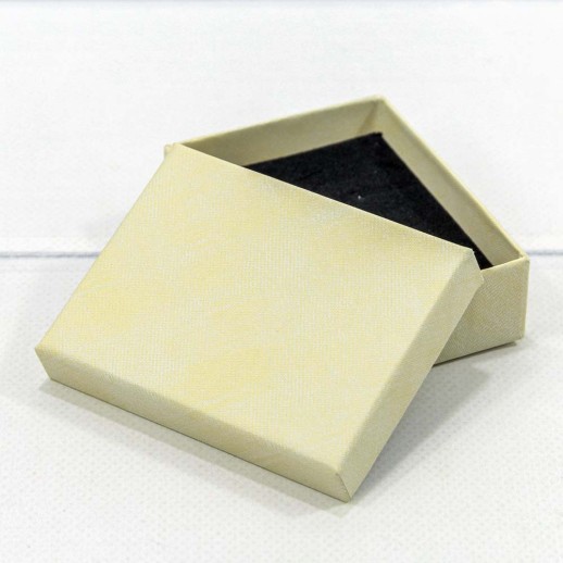 Коробка Прямоугольная 9*7*2,8 Бежевый 1/12 1/480 Арт: 62379/11