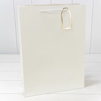 Пакет подарочный "Фактура-890" Белый 31*42*12 210г 1/20 1/80 Арт: 000890A/1