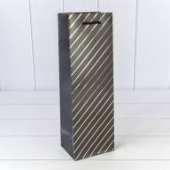 Пакет подарочный с тиснением &quot;Полосы&quot; (микс 264) 12*10*35 210г 1/20 1/240 Арт: 000264M - Пакет подарочный с тиснением "Полосы" (микс 264) 12*10*35 210г 1/20 1/240 Арт: 000264M