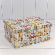 Коробки Прямоугольные Набор 1/10 34*26*15,3 "Трамваи-2" 1/6 Арт: 721604/2213 - Коробки Прямоугольные Набор 1/10 34*26*15,3 "Трамваи-2" 1/6 Арт: 721604/2213