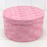 Коробки Круглые Набор 1/3 29,7*16 "Бархатный" Розовый 1/6 Арт: 720955/2