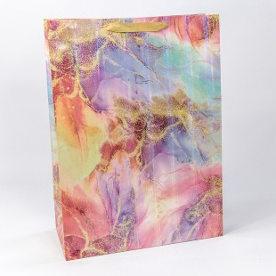 Пакет подарочный "Мрамор" (микс 442) 33*45*15 210г 1/20 1/120 Арт: 300442A
