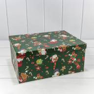 Коробки Прямоугольные Набор 1/10 34*26*15,3 &quot;Новый год&quot;-3089 1/6 Арт: 730604/3089 - Коробки Прямоугольные Набор 1/10 34*26*15,3 "Новый год"-3089 1/6 Арт: 730604/3089