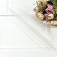 Плёнка в листах 55*55 (20 шт.) матовая с цветной рамкой 50мкм Белый 1/60 Арт: 1632/2