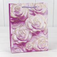 Пакет подарочный с тиснением "Цветы" (микс 113) 18*23*10 210г 1/20 1/360 Арт: 000113E - Пакет подарочный с тиснением "Цветы" (микс 113) 18*23*10 210г 1/20 1/360 Арт: 000113E