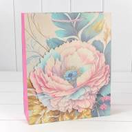 Пакет подарочный с 3D аппликацией "Цветы" (микс 257) 26*32*10 210г 1/20 1/240 Арт: 000257C - Пакет подарочный с 3D аппликацией "Цветы" (микс 257) 26*32*10 210г 1/20 1/240 Арт: 000257C