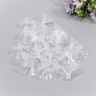 Розетки-зажимы для шариков (100 шт.) 4см Прозрачный 1/50 Арт: 50500