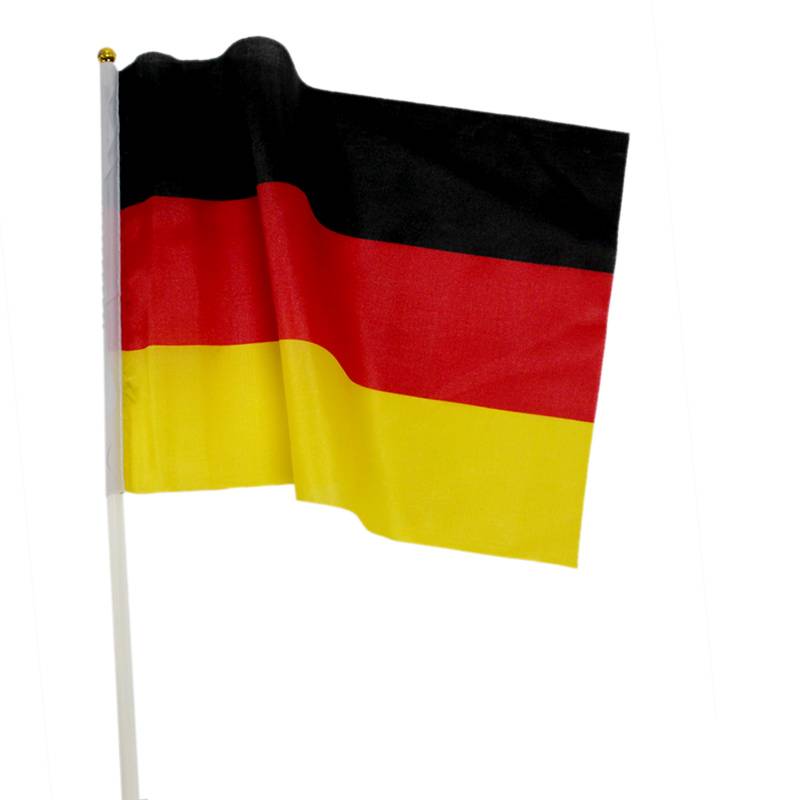 Немецкий флажок. Флаг Германии. Флагшток Германии. Маленький флажок Германии.