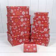 Коробки Прямоугольные Набор 1/10 34*26*15,3 &quot;Новый год&quot;-2308 1/6 Арт: 730604/2308 - Коробки Прямоугольные Набор 1/10 34*26*15,3 "Новый год"-2308 1/6 Арт: 730604/2308